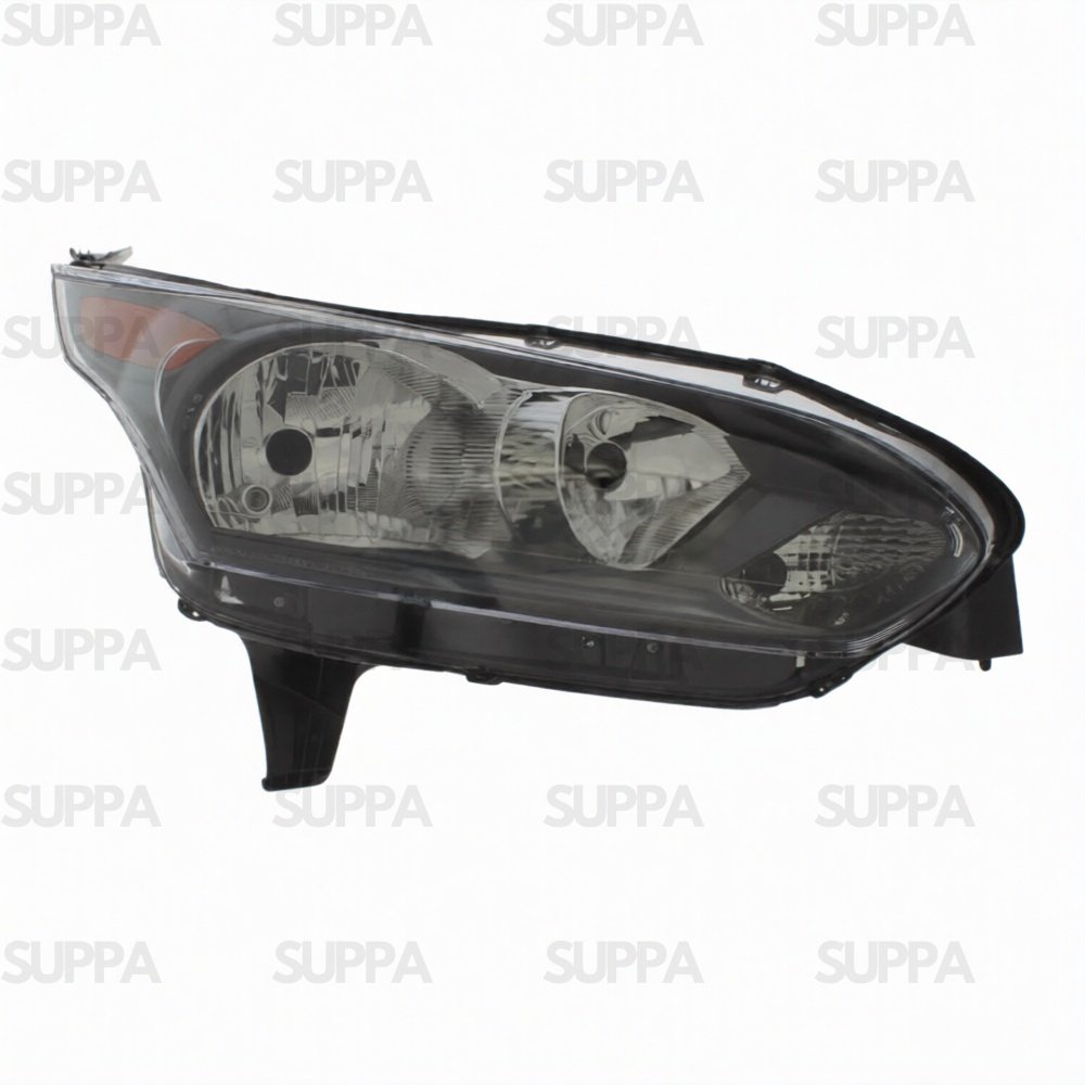 FORD TRANSIT CONNECT 2014> HEADLAMP BLACK AMBER INDICATOR RIGHT