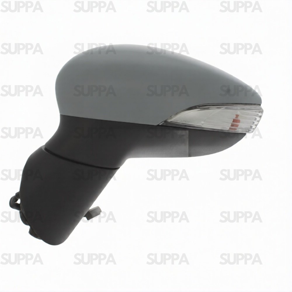 FORD B MAX 2012-2017 DOOR MIRROR ELECTRIC HEATED WITH INDICATOR PRIMED (6 PIN) LEFT SIDE