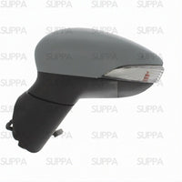 FORD B MAX 2012-2017 DOOR MIRROR ELECTRIC HEATED WITH INDICATOR PRIMED (6 PIN) LEFT SIDE