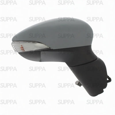FORD B MAX 2012-2017 DOOR MIRROR ELECTRIC HEATED WITH INDICATOR PRIMED (6 PIN) RIGHT SIDE