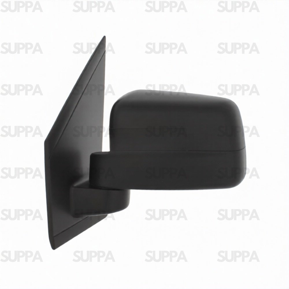 FORD TOURNEO CONNECT 2009-2013 DOOR MIRROR MANUAL (SINGLE GLASS) BLACK LEFT SIDE