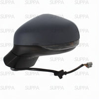 FORD FIESTA 2017> DOOR MIRROR ELECTRIC HEATED POWER FOLD WITH INDICATOR PUDDLE LAMP PRIMED LEFT SIDE