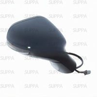 FORD FIESTA 2017> DOOR MIRROR ELECTRIC HEATED POWER FOLD WITH INDICATOR PUDDLE LAMP BLIND SPOT PRIMED RIGHT SIDE