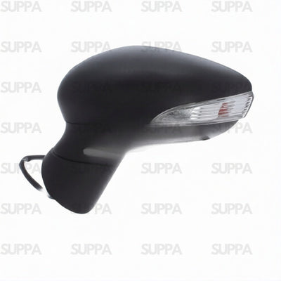 FORD FIESTA 2012-2017 DOOR MIRROR ELECTRIC HEATED WITH INDICATOR BLACK LEFT SIDE