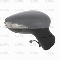 FORD FIESTA 2012-2017 DOOR MIRROR ELECTRIC HEATED PRIMED WITH INDICATOR 10 HOLE PLUG RIGHT SIDE