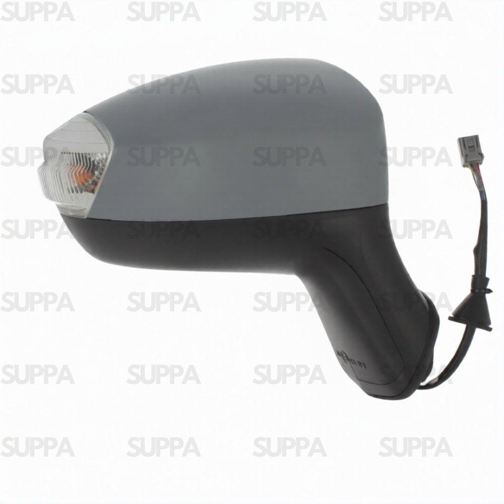FORD KUGA 2008-2012 DOOR MIRROR ELECTRIC HEATED PRIMED WITH INDICATOR PUDDLE LAMP RIGHT SIDE