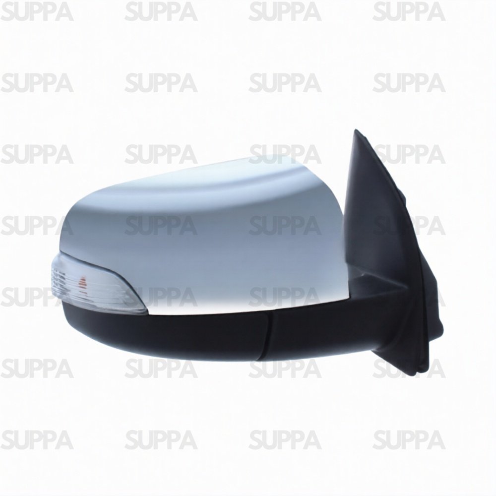 FORD RANGER 2016-2023 DOOR MIRROR ELECTRIC HEATED POWER FOLD WITH INDICATOR PUDDLE LAMP CHROME RIGHT SIDE