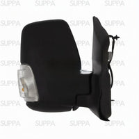 FORD TRANSIT 2019> DOOR MIRROR DOOR MIRROR SHORT ARM ELECTRIC HEATED WITH CLEAR INDICATOR (16W BULB) BLACK RIGHT SIDE