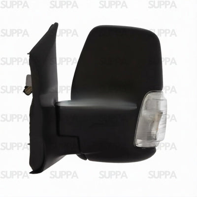FORD TRANSIT 2019> DOOR MIRROR DOOR MIRROR SHORT ARM ELECTRIC HEATED WITH CLEAR INDICATOR (5W BULB) BLACK LEFT SIDE