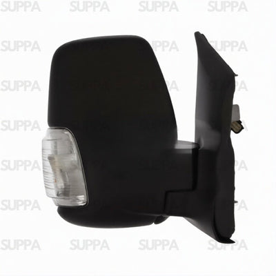 FORD TRANSIT 2019> DOOR MIRROR DOOR MIRROR SHORT ARM ELECTRIC HEATED WITH CLEAR INDICATOR (5W BULB) BLACK RIGHT SIDE