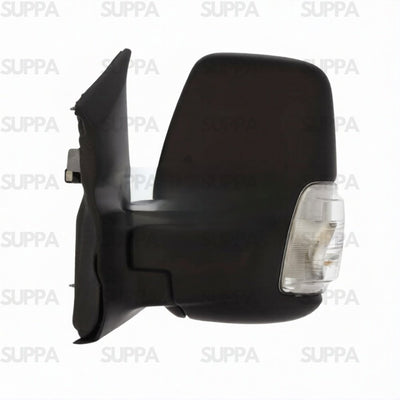 FORD TRANSIT 2019> DOOR MIRROR DOOR MIRROR LONG ARM ELECTRIC HEATED CLEAR INDICATOR BLACK LEFT SIDE