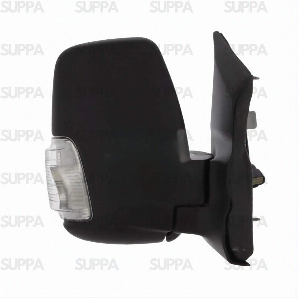 FORD TRANSIT 2019> DOOR MIRROR DOOR MIRROR LONG ARM MANUAL CLEAR INDICATOR BLACK RIGHT SIDE