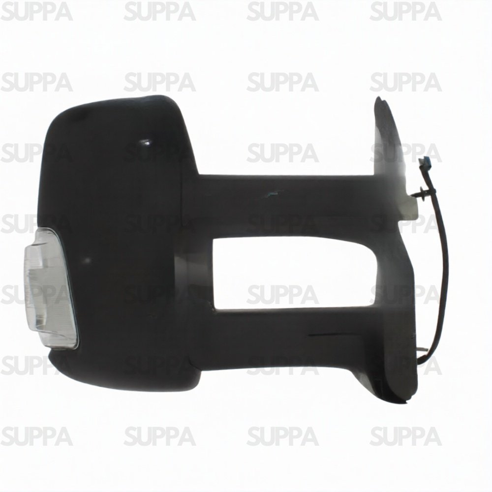 FORD TRANSIT 2014-2019 DOOR MIRROR LONG ARM ELECTRIC HEATED CLEAR INDICATOR BLACK RIGHT SIDE