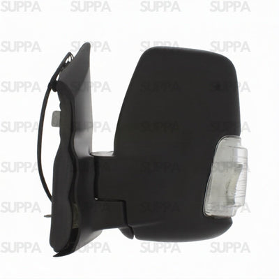 FORD TRANSIT 2014-2019 DOOR MIRROR SHORT ARM ELECTRIC HEATED CLEAR INDICATOR BLACK LEFT SIDE