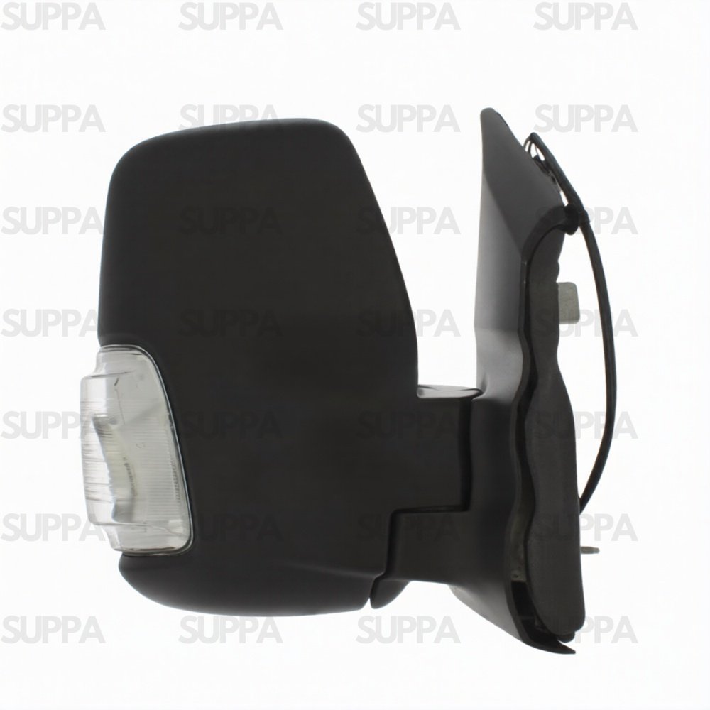 FORD TRANSIT 2014-2019 DOOR MIRROR SHORT ARM ELECTRIC HEATED CLEAR INDICATOR BLACK RIGHT SIDE