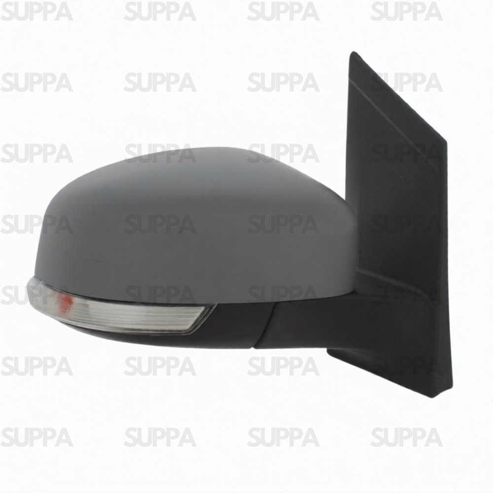 FORD FOCUS 2008-2010 DOOR MIRROR ELECTRIC HEATED PRIMED WITH INDICATOR POWER FOLD PUDDLE LAMP RIGHT SIDE