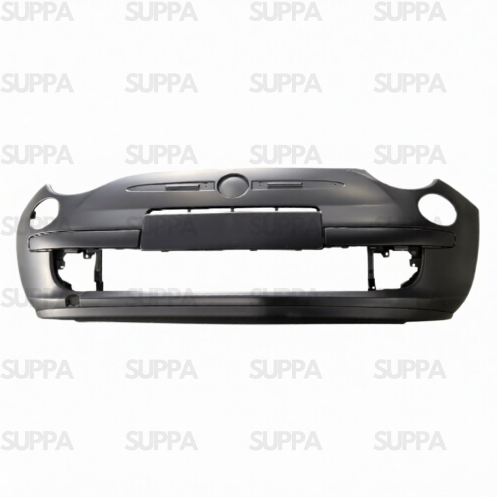FIAT 500 2007-2015 FRONT BUMPER WITH MOULDING HOLE 735456793