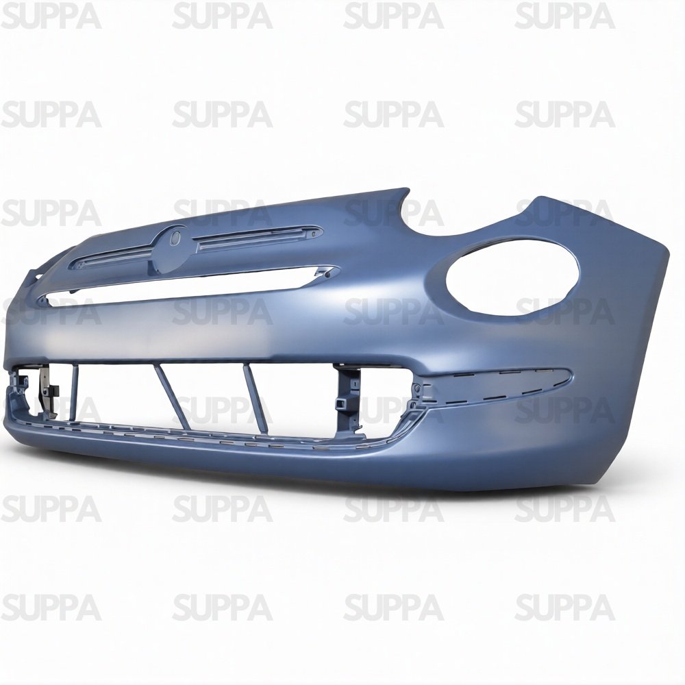 FIAT 500 2015> FRONT BUMPER WITHOUT MOULDING HOLE LOUNGE MODEL 735637731
