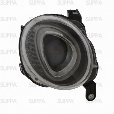 FIAT 500 2015> HEADLAMP BLACK LEFT 52007421 52088876 52129444