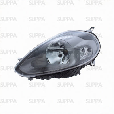 FIAT PUNTO EVO 2010-2018 HEADLAMP DARK GREY LEFT 51855647 986824180