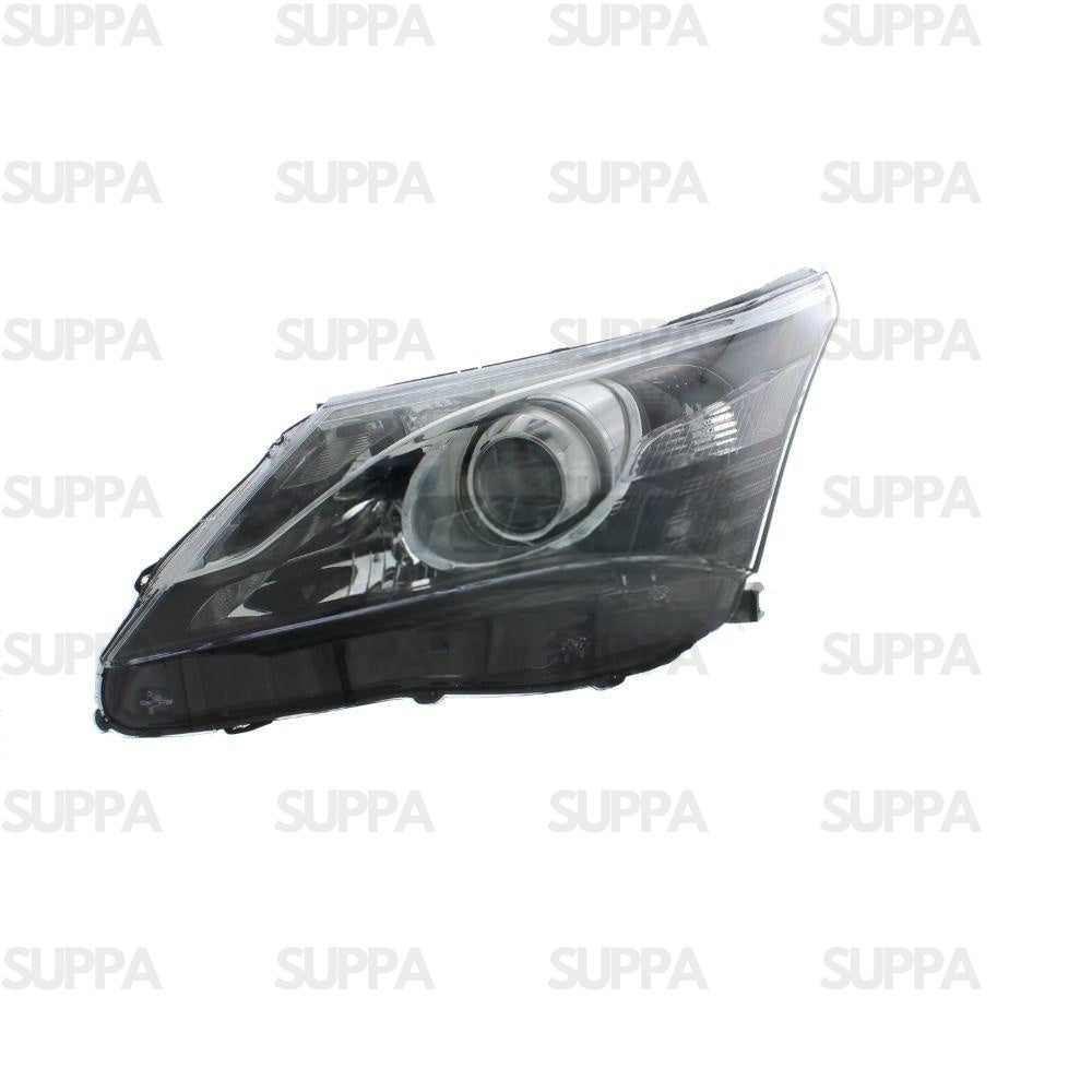 TOYOTA AVENSIS 2011-2015 HEADLAMP BLACK LED DRL RIGHT