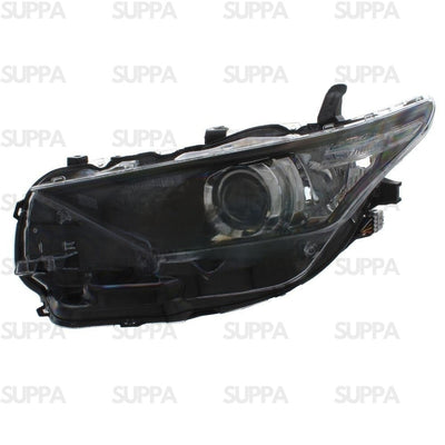 TOYOTA AURIS 2015-2019 HEADLAMP BLACK LED DRL RIGHT 81130-02K40