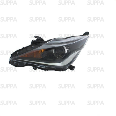 TOYOTA AYGO 2014-2018 HEADLAMP BLACK LED DRL RIGHT 811300H141
