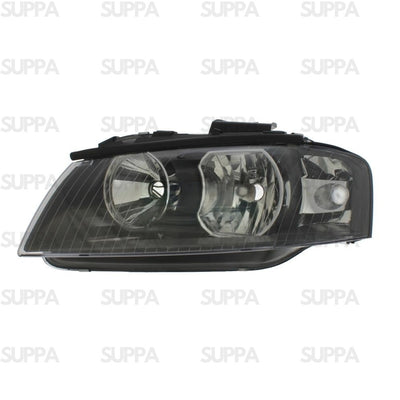 AUDI A3 2003-2008 HEADLAMP BLACK RIGHT 8P0941004C 8P0941004K 8P0941004L 8L0941004K 8P0941004A