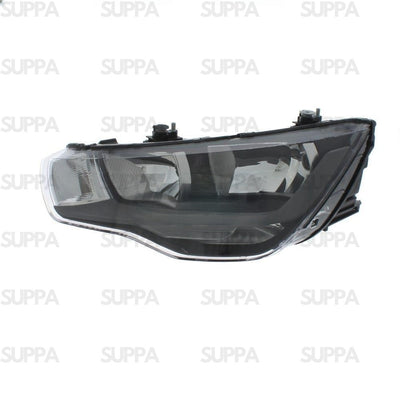 AUDI A1 2010-2015 HEADLAMP BLACK RIGHT 8X0941004A
