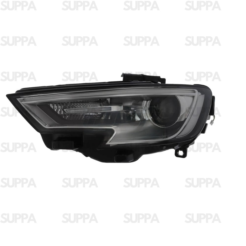 AUDI A3 2016-2020 HEADLAMP XENON LED DRL CROME RIGHT 8V0941044F