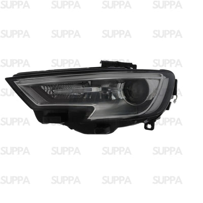 AUDI A3 2016-2020 HEADLAMP XENON LED DRL CROME RIGHT 8V0941044F