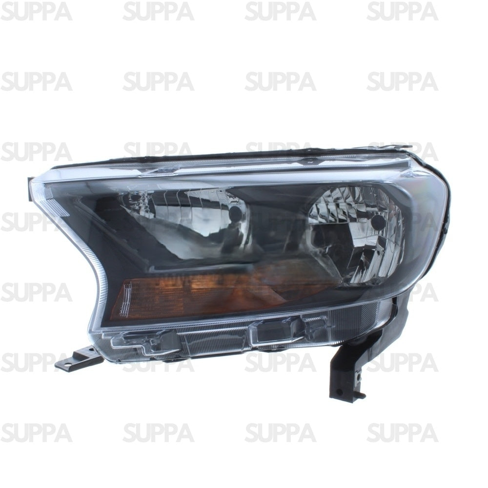 FORD RANGER 2012-2016 HEADLAMP BLACK RIGHT 2019204