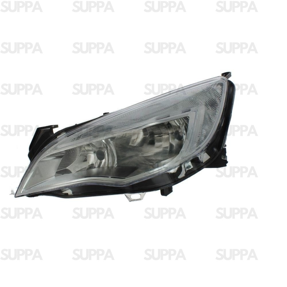 VAUXHALL ASTRA 2009-2012 HEADLAMP CHROME RIGHT 1216182 13253657