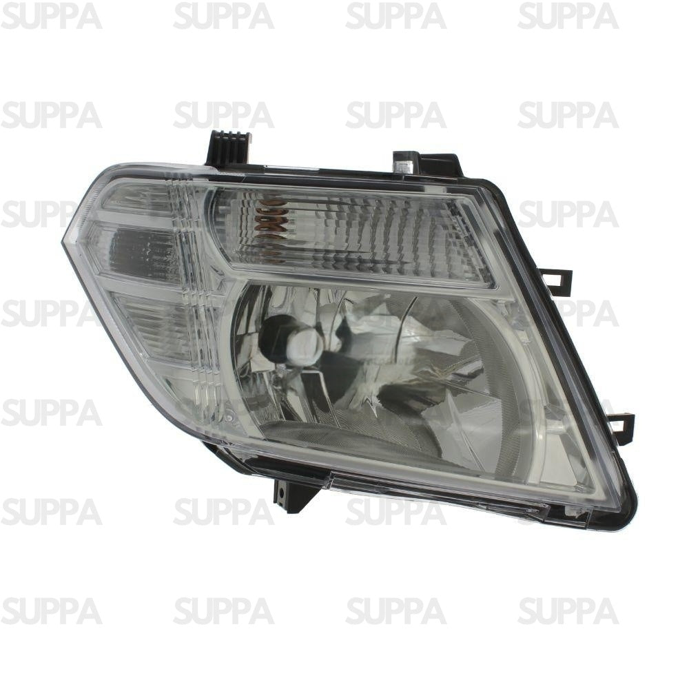 NISSAN NAVARA 2016-2019 HEADLAMP CHROME LED DRL LEFT 260604JA5A