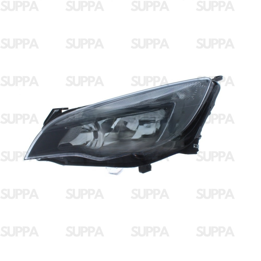 VAUXHALL ASTRA 2012-2014 HEADLAMP BLACK LED DRL RIGHT 1216731 13371602
