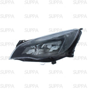 VAUXHALL ASTRA 2012-2014 HEADLAMP BLACK LED DRL RIGHT 1216731 13371602
