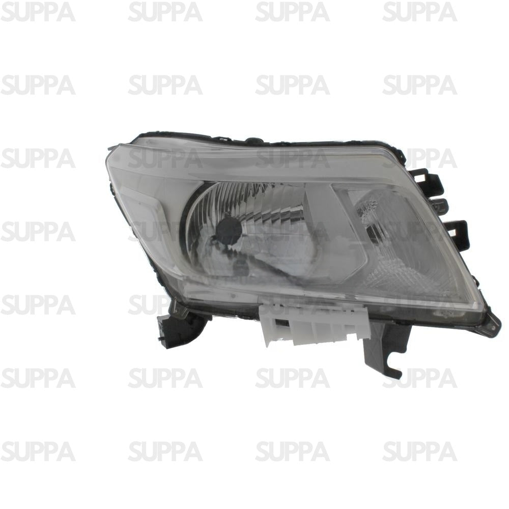 NISSAN NAVARA 2016-2022 HEADLAMP BLACK LED DRL LEFT 260605JT0A