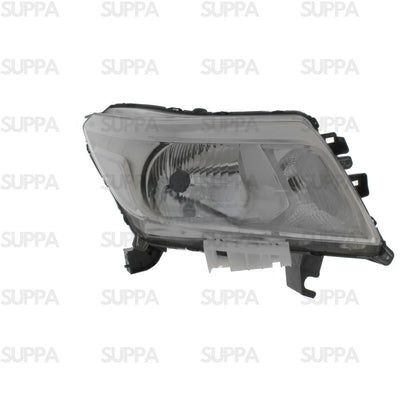 NISSAN NAVARA 2016-2022 HEADLAMP BLACK LED DRL LEFT 260605JT0A