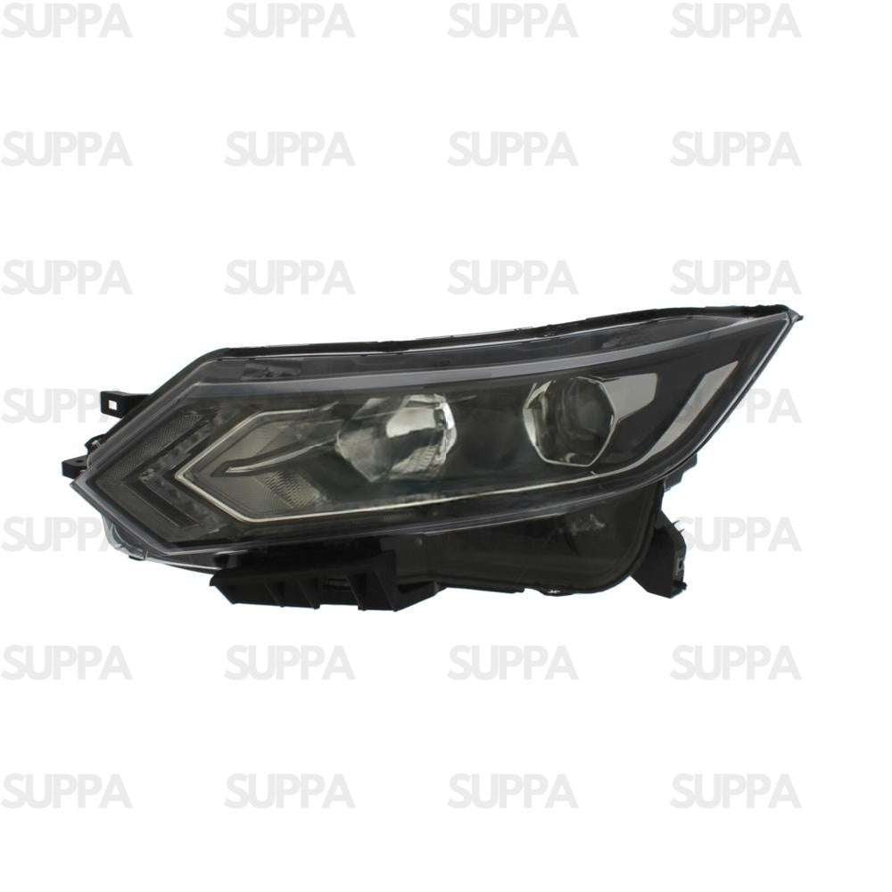 NISSAN QASHQAI 2017-2021 HEADLAMP BLACK LED DRL RIGHT 26010HV50B
