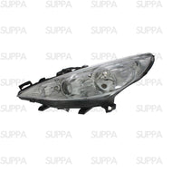 PEUGEOT 207 2006-2013 HEADLAMP CHROME WITH CORNERING LAMP RIGHT 620695 620698