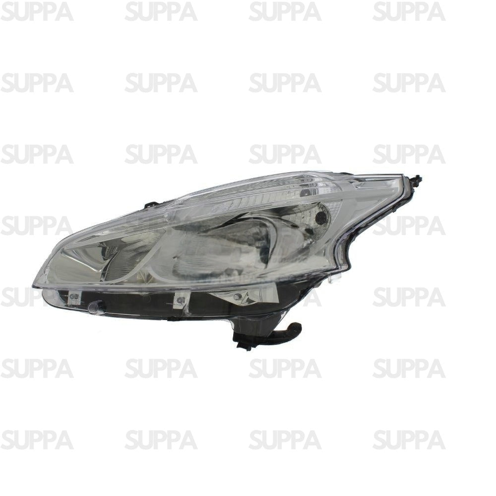 PEUGEOT 208 2012-2015 HEADLAMP CHROME RIGHT 9802221280 9802221380