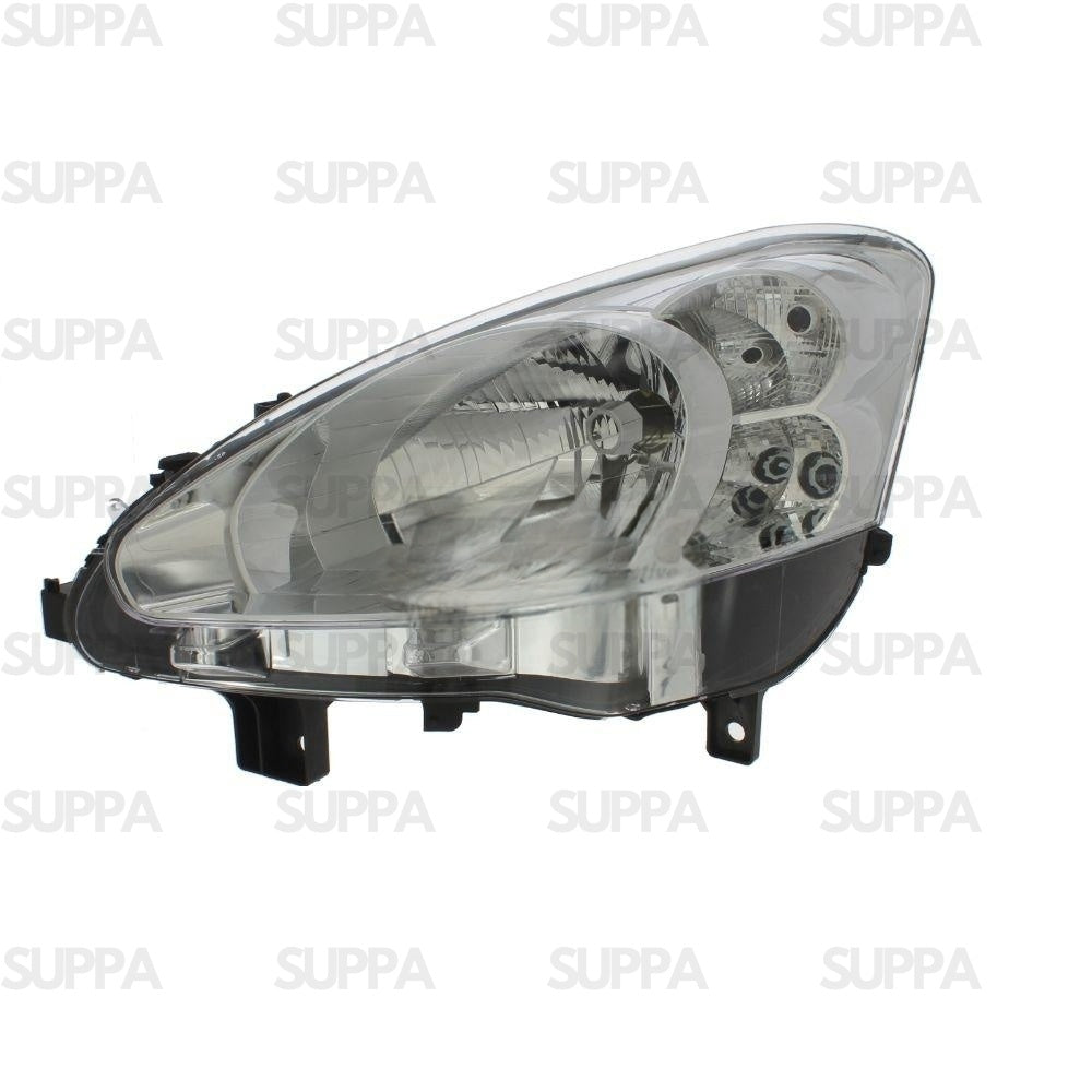 PEUGEOT PARTNER 2012-2015 HEADLAMP RIGHT 9677202180