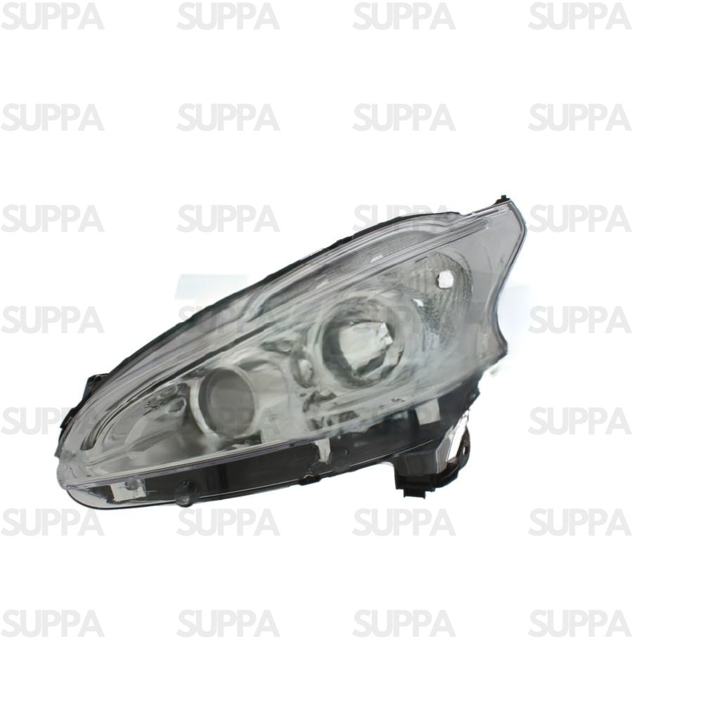 PEUGEOT 208 2012-2015 HEADLAMP CHROME LED DRL RIGHT 9802221780