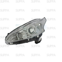 PEUGEOT 208 2012-2015 HEADLAMP CHROME LED DRL RIGHT 9802221780