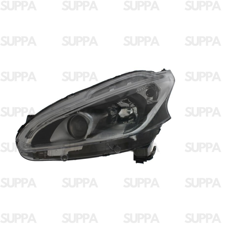 PEUGEOT 208 2015-2019 HEADLAMP BLACK LED DRL RIGHT 1685352980 981060228