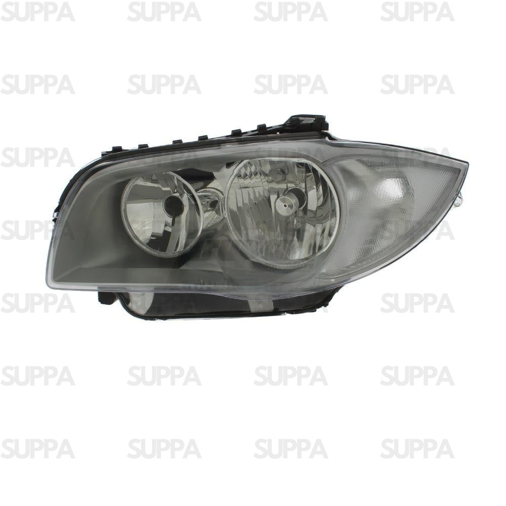 BMW 1 SERIES 2004-2007 HEADLAMP CHROME RIGHT 63126924488