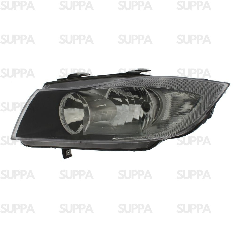 BMW 3 SERIES 2005-2008 HEADLAMP BLACK RIGHT 63116942722 63116942724