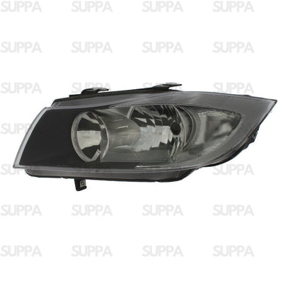 BMW 3 SERIES 2005-2008 HEADLAMP BLACK RIGHT 63116942722 63116942724