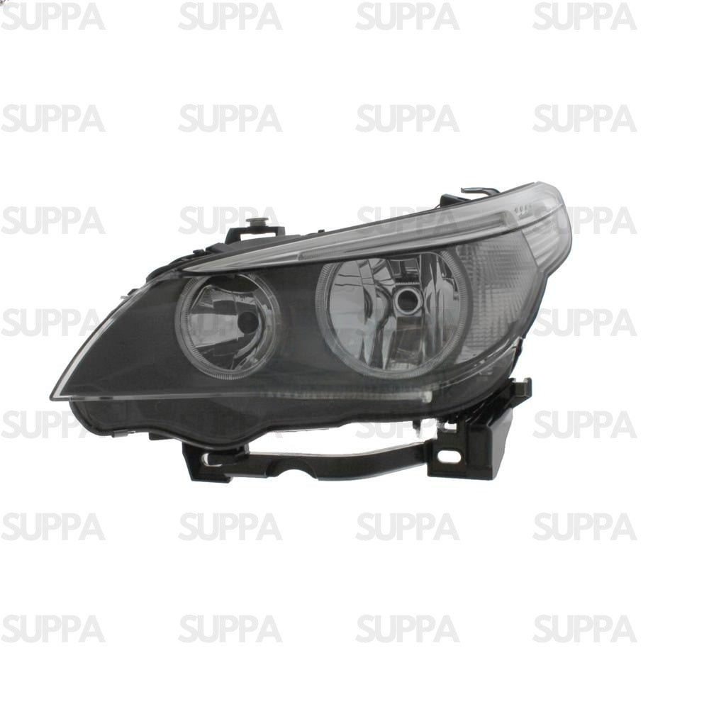 BMW 5 SERIES 2003-2007 HEADLAMP GREY LED DRL RIGHT