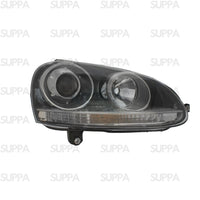 VOLKSWAGEN GOLF GTI 2003-2008 HEADLAMP BLACK LEFT 1K6941005AA 1K6941029AA 1K6941029T 1K6941005T